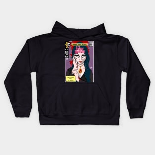 THE LOVE WITCH Purple Cover Kids Hoodie